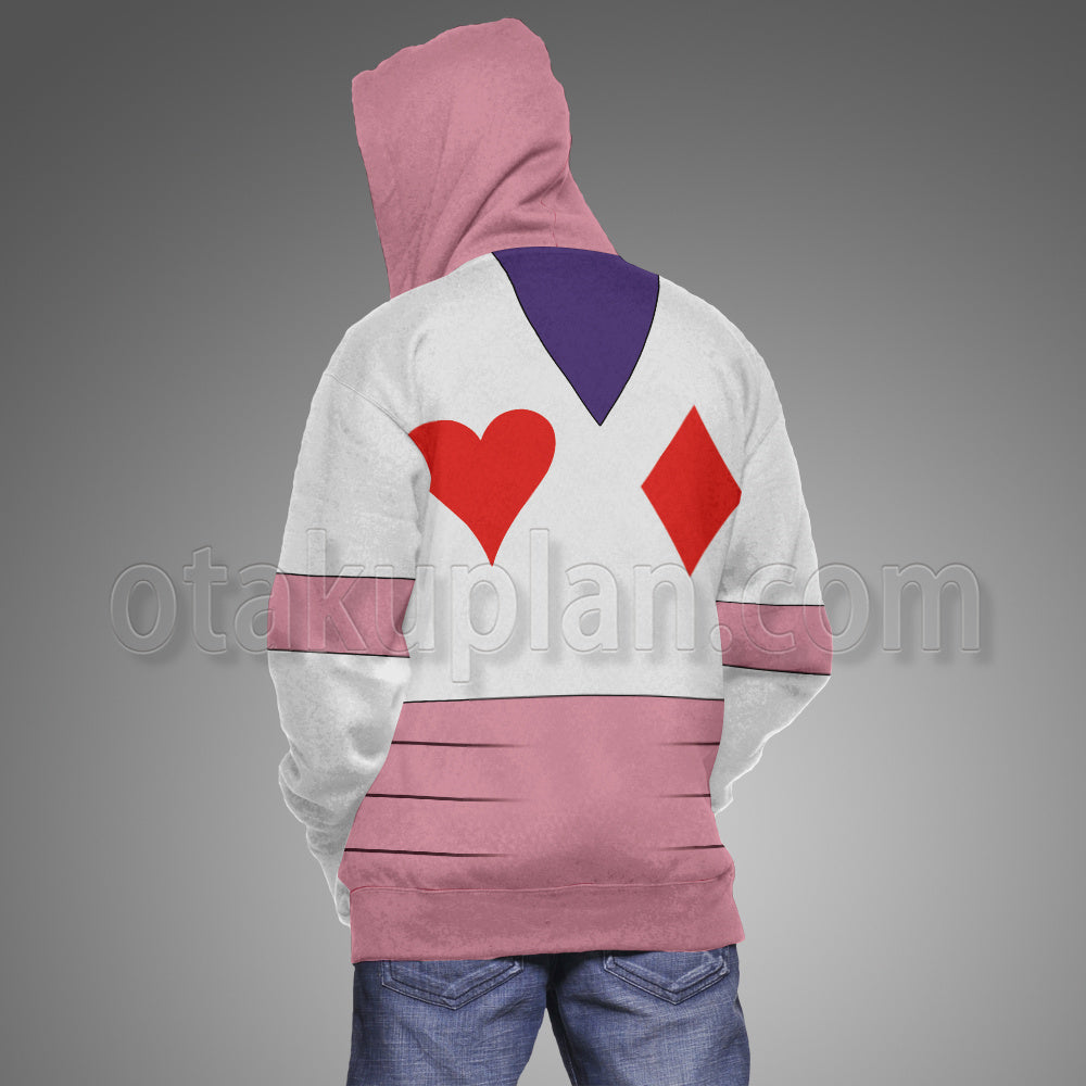 Hunter Hunter Hisoka Morow White Clothing Cosplay Hoodie