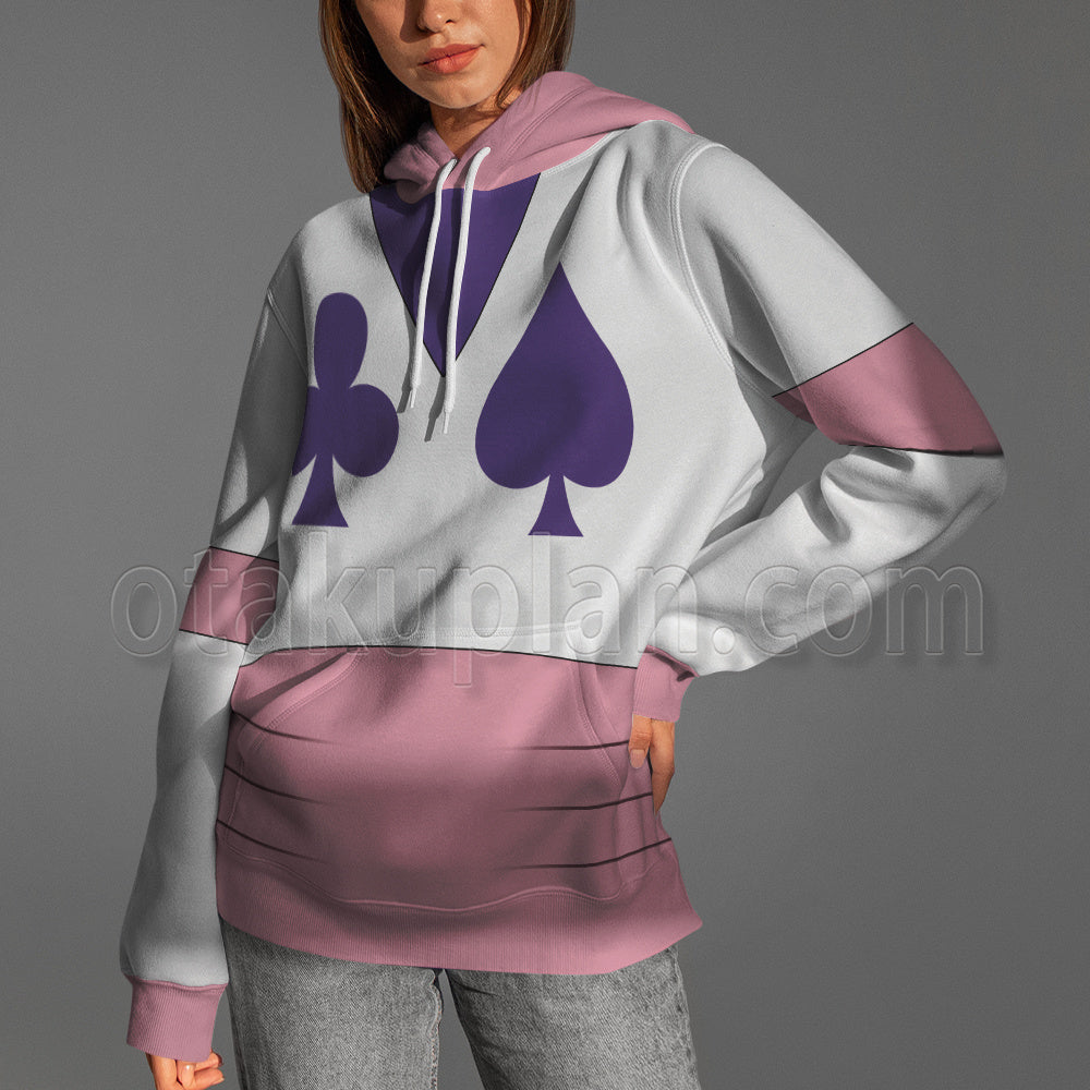 Hunter Hunter Hisoka Morow White Clothing Cosplay Hoodie