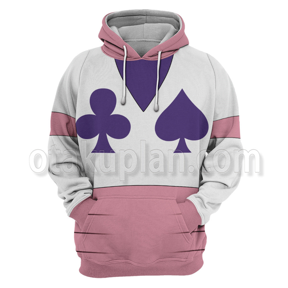 Hunter Hunter Hisoka Morow White Clothing Cosplay Hoodie