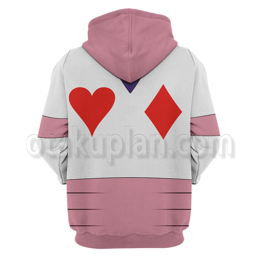 Hunter Hunter Hisoka Morow White Clothing Cosplay Hoodie
