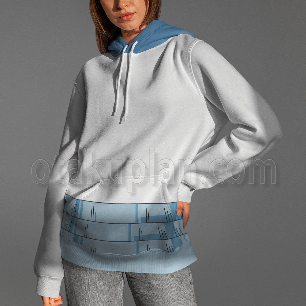 Hunter Hunter Kite White Clothing Cosplay Hoodie