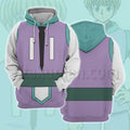 Hunter Hunter Shalnark Battle Suitlight Color Combat Uniform Cosplay Hoodie