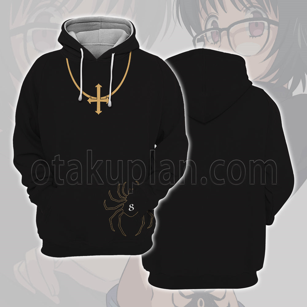 Hunter Hunter Shizuku Murasaki No8 Black Clothing Cosplay Hoodie