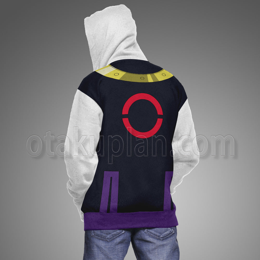 Hunter Hunter Zeno Zoldyck Never Retire Battle Suit Cosplay Hoodie