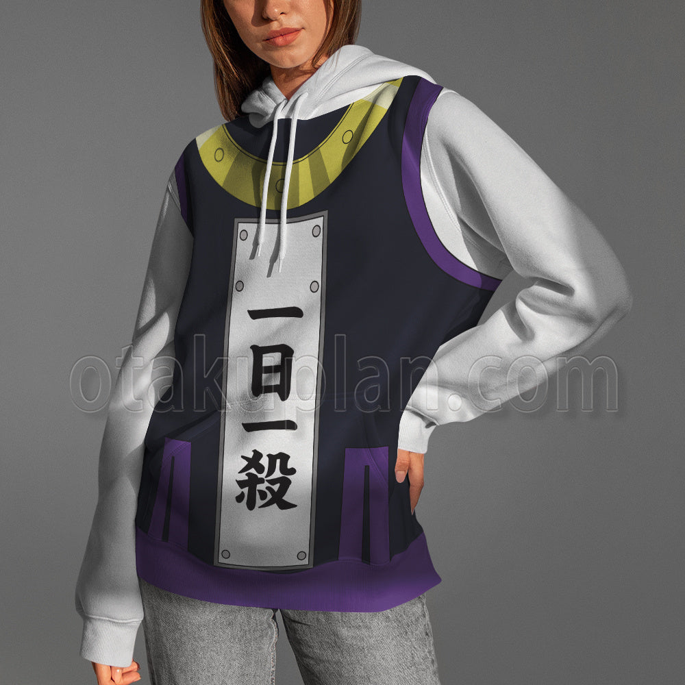 Hunter Hunter Zeno Zoldyck A Kill A Day Battle Suit Cosplay Hoodie