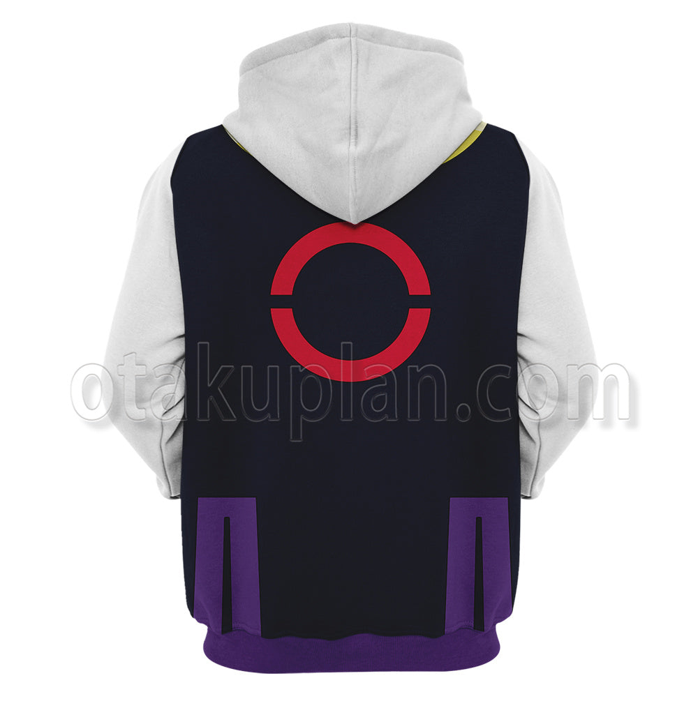 Hunter Hunter Zeno Zoldyck Never Retire Battle Suit Cosplay Hoodie