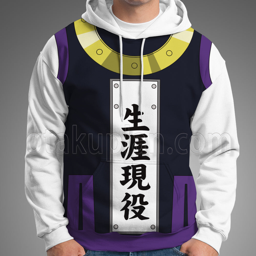 Hunter Hunter Zeno Zoldyck Never Retire Battle Suit Cosplay Hoodie