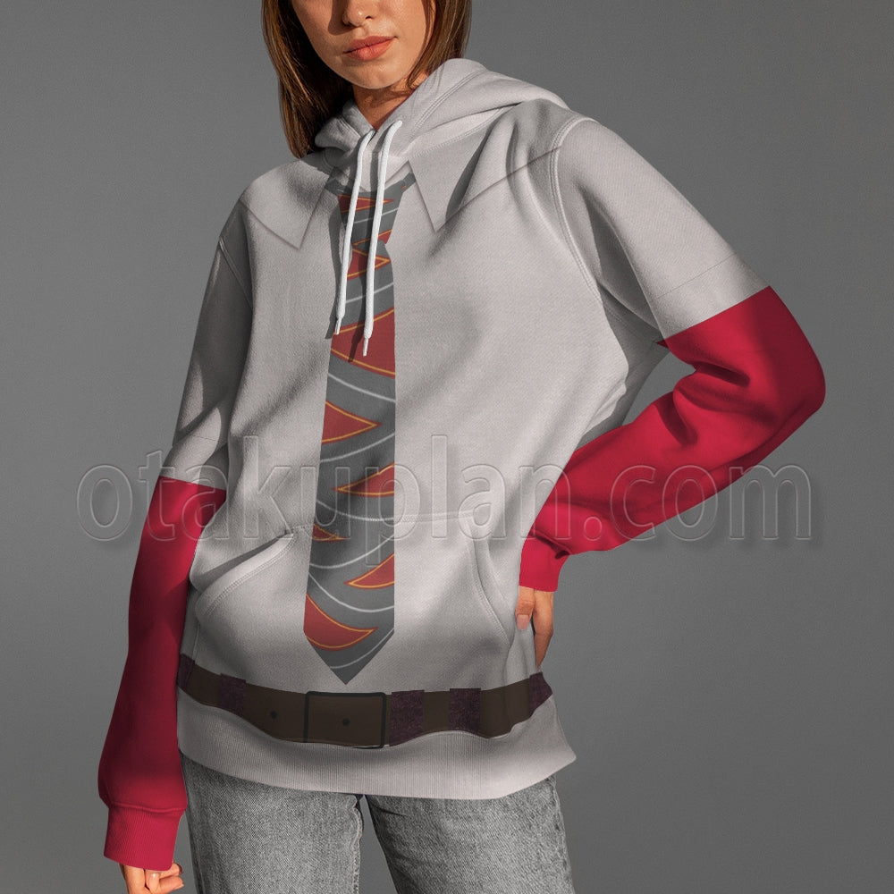 Inside Out Anger Cosplay Hoodie