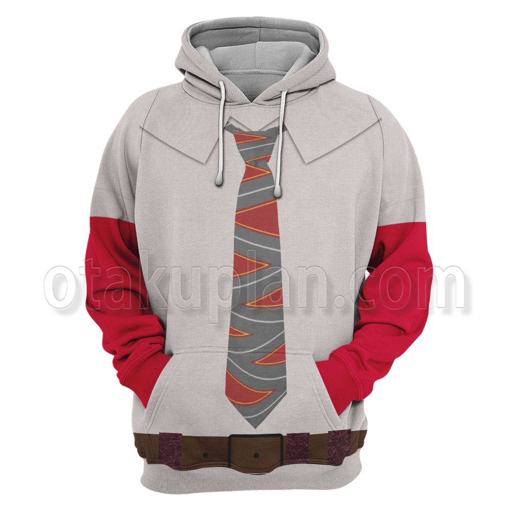 Inside Out Anger Cosplay Hoodie