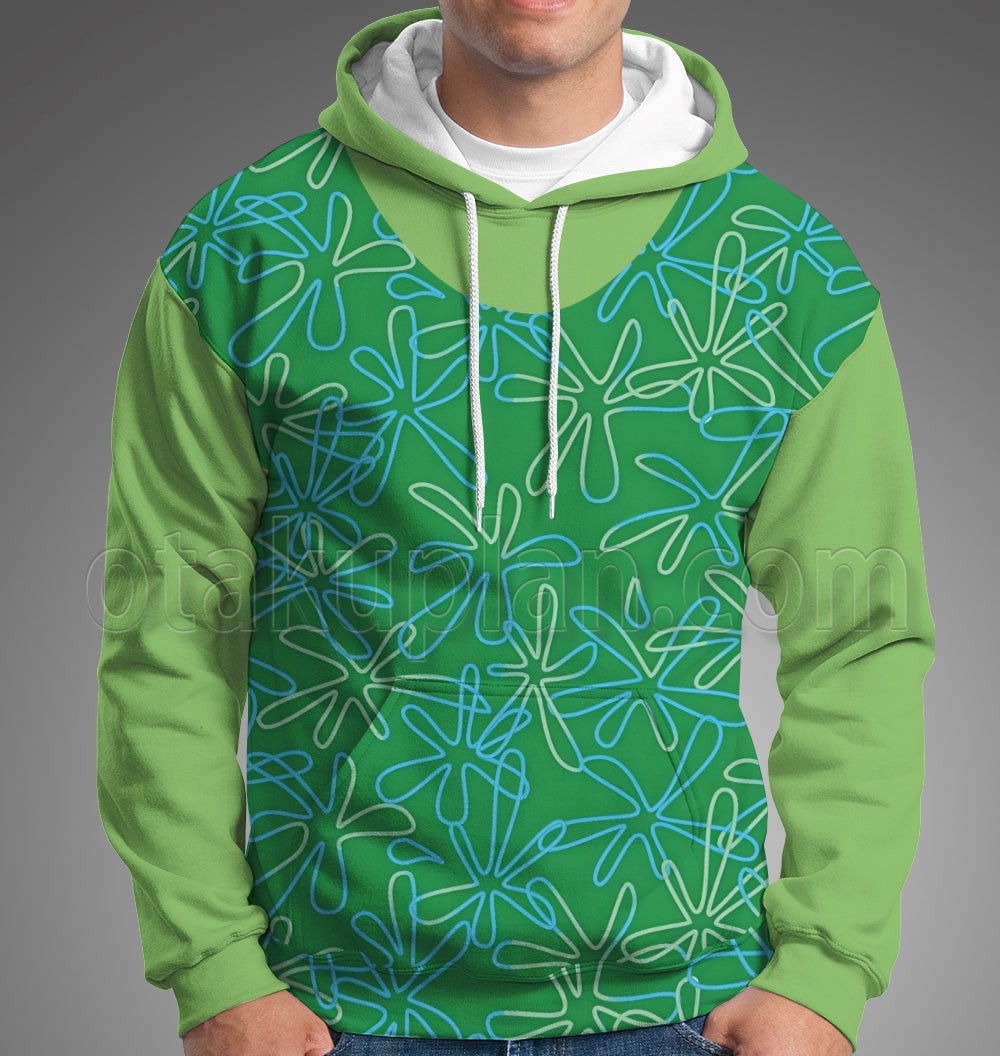 Inside Out Disgust Cosplay Hoodie
