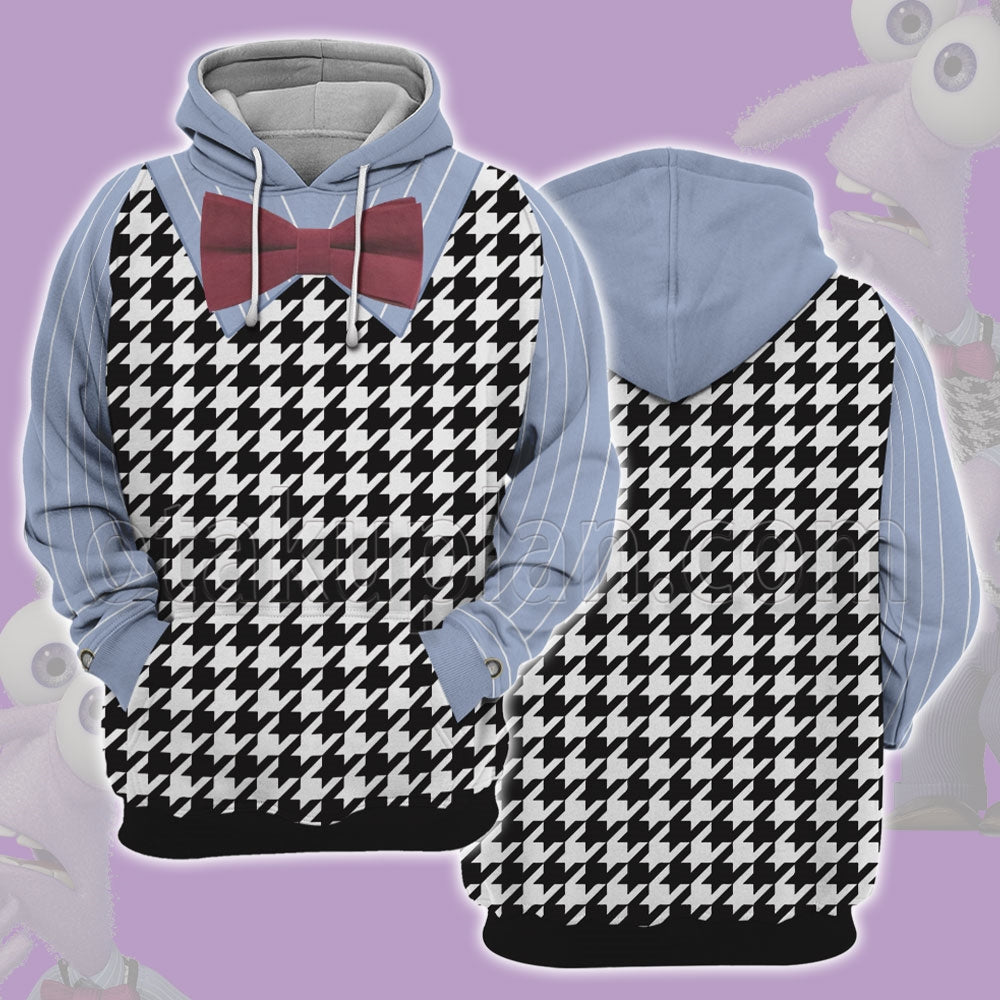 Inside Out Fear Cosplay Hoodie