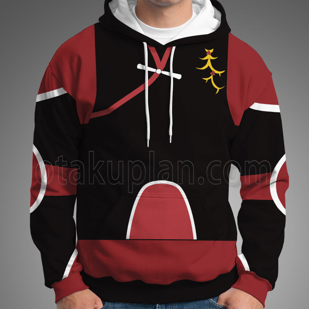 Inuyasha Sango Fighting Black Cosplay Hoodie