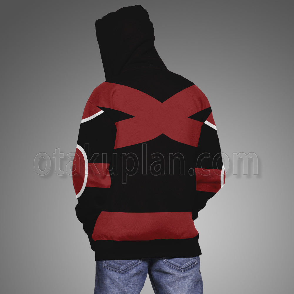 Inuyasha Sango Fighting Black Cosplay Hoodie