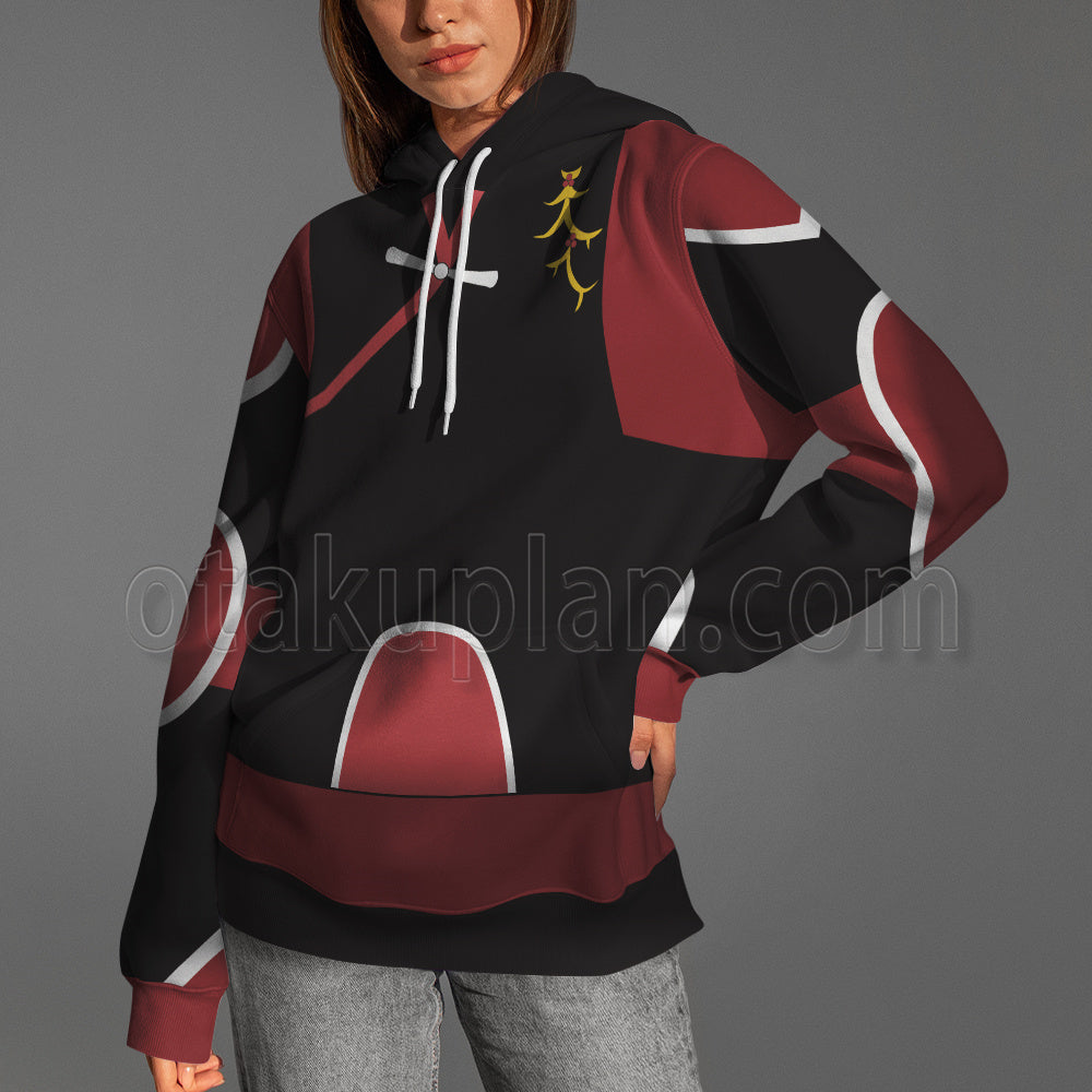 Inuyasha Sango Fighting Black Cosplay Hoodie