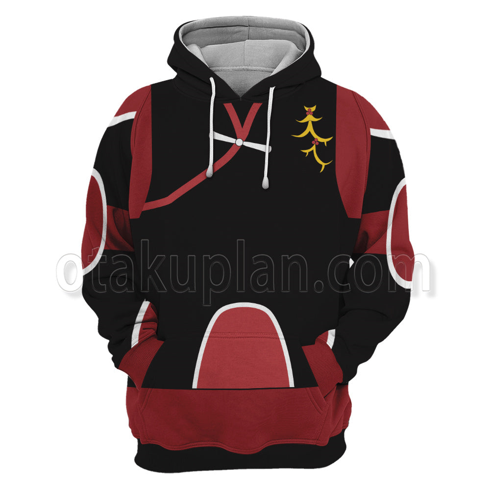 Inuyasha Sango Fighting Black Cosplay Hoodie