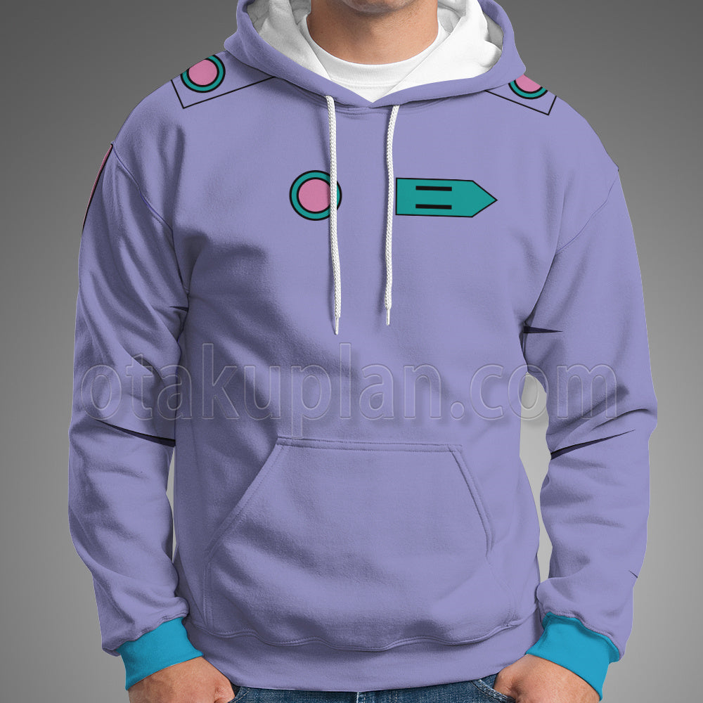 Anime Encyclopedia Rohan Kishibe Purple Cosplay Hoodie