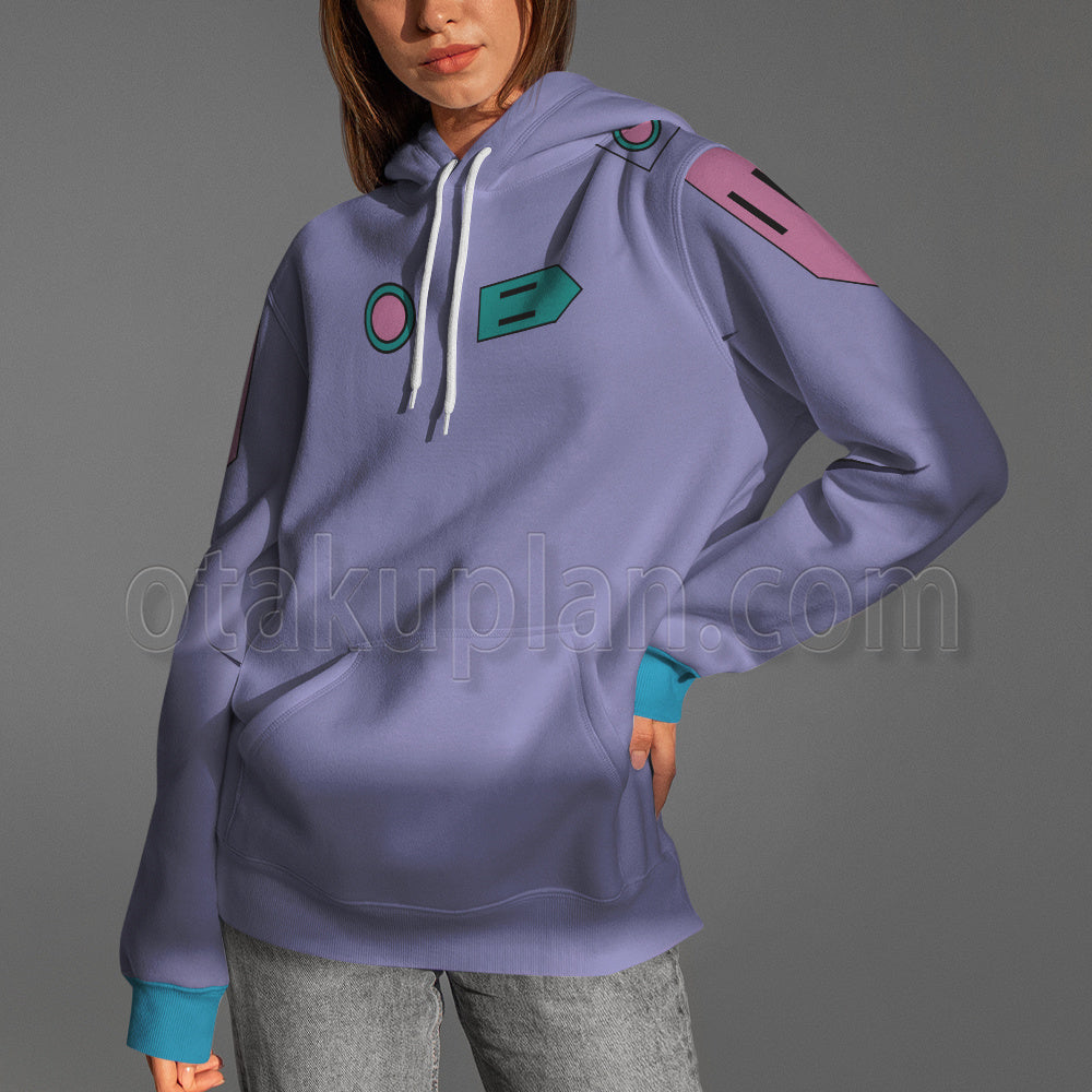 Anime Encyclopedia Rohan Kishibe Purple Cosplay Hoodie