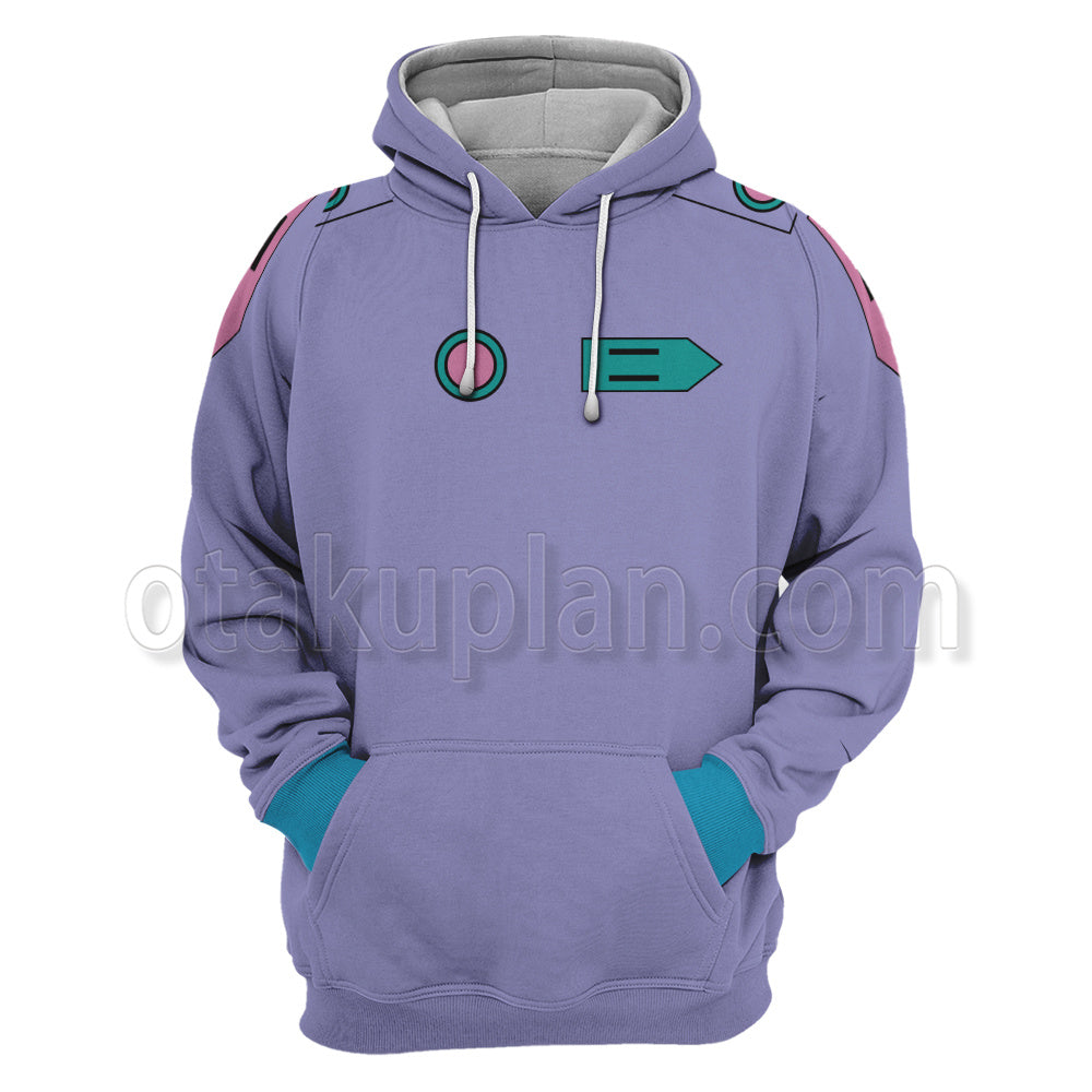 Anime Encyclopedia Rohan Kishibe Purple Cosplay Hoodie
