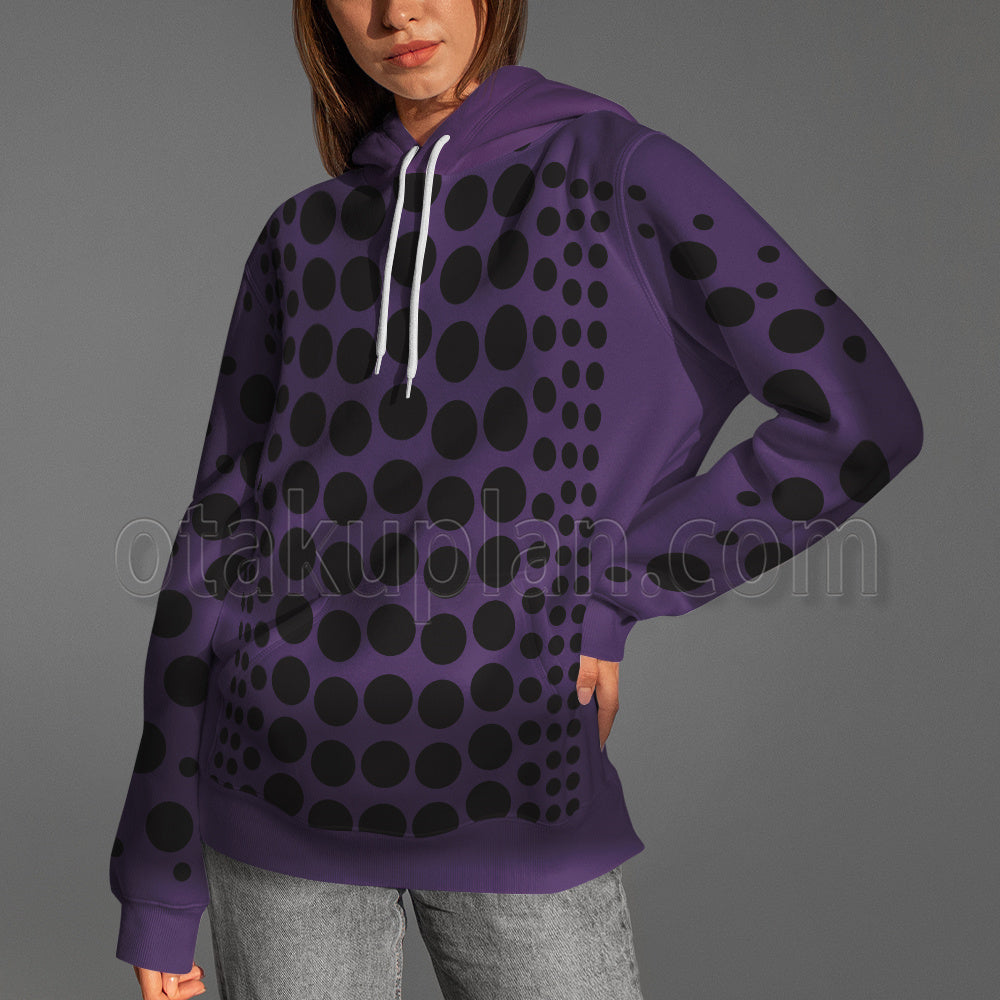 Anime Stardust Crusaders Kakyoin Noriaki Purple Cosplay Hoodie