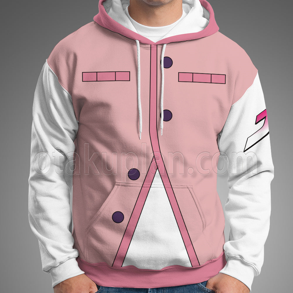 Anime Unbreakble Diamond Rohan Kishibe Pink Cosplay Hoodie