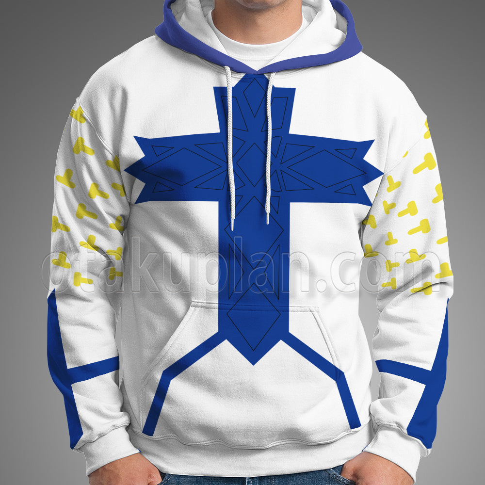 Anime Chocolate Lata White Cosplay Hoodie