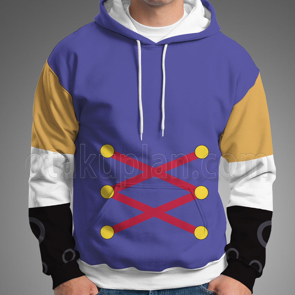 Anime Golden Wind Jean Pierre Polnareff Cosplay Hoodie