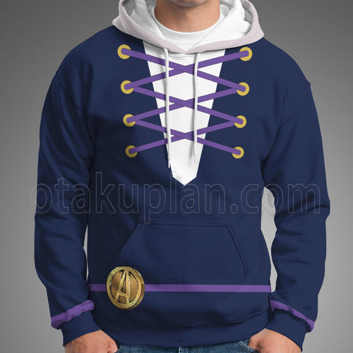Anime Vento Aureo Golden Wind Anime Edition Leone Abbacchio Cosplay Hoodie
