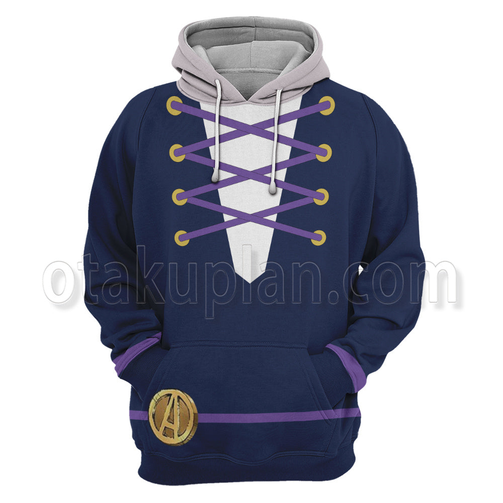 Anime Vento Aureo Golden Wind Anime Edition Leone Abbacchio Cosplay Hoodie