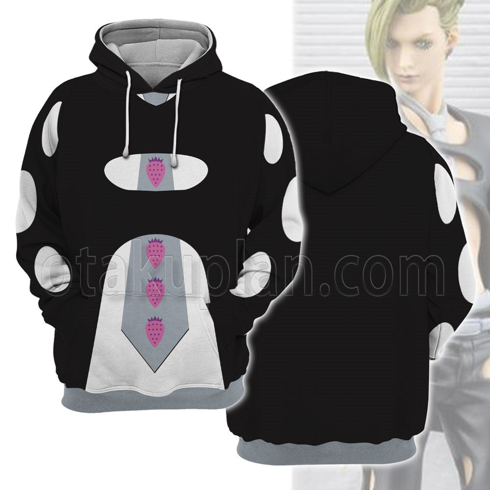 Anime Golden Wind Pannacotta Fugo Black Cosplay Hoodie