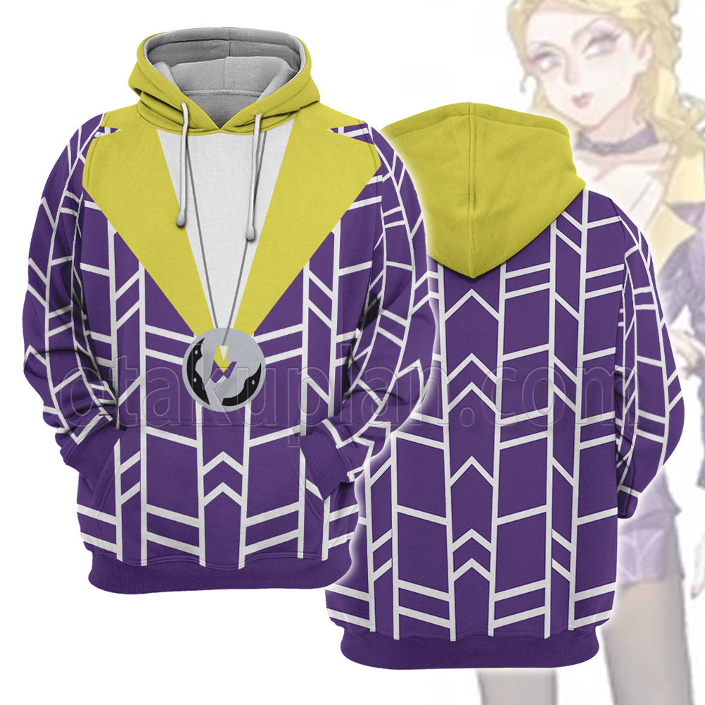 Anime Golden Wind Prosciutto Transgender Cosplay Hoodie