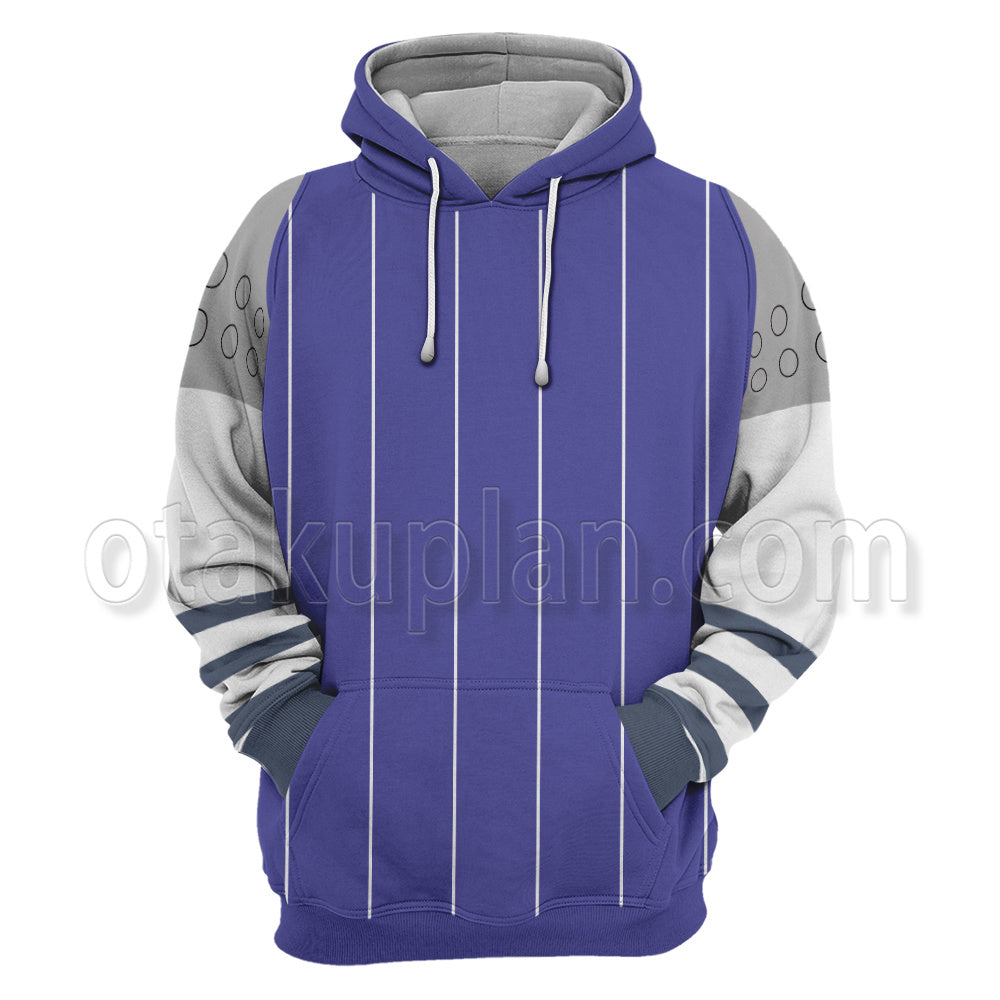 Anime Golden Wind Squalo Blue Cosplay Hoodie
