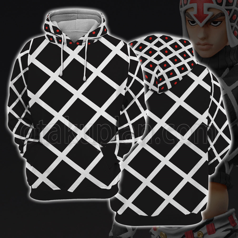 Anime Guido Mista Black Cosplay Hoodie