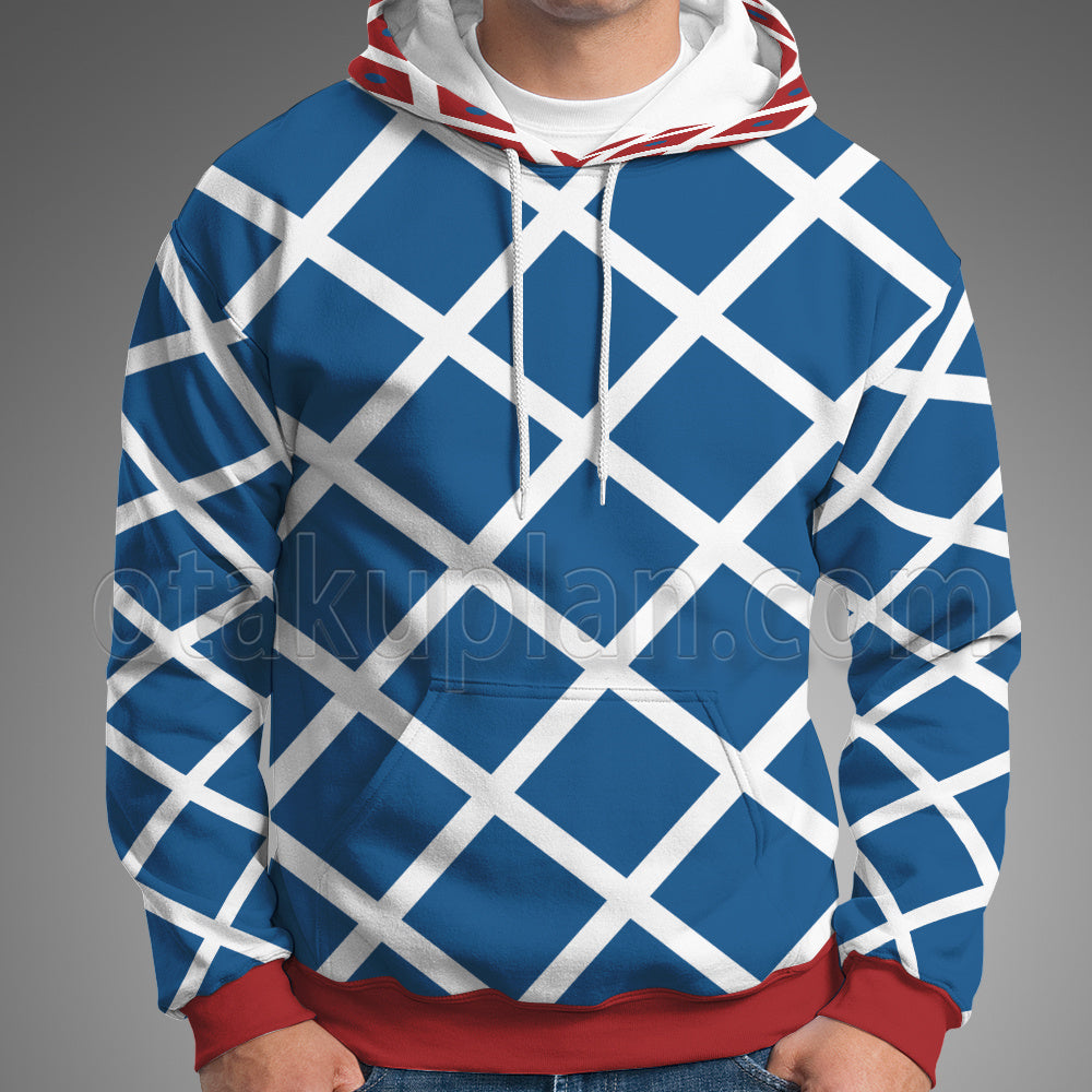 Anime Guido Mista Blue Cosplay Hoodie