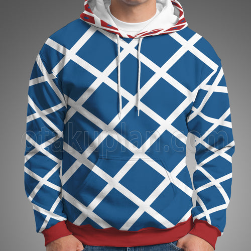 Anime Guido Mista Blue Cosplay Hoodie