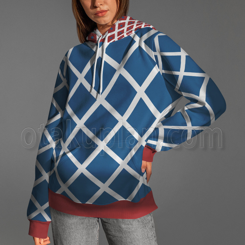 Anime Guido Mista Blue Cosplay Hoodie