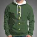 Anime Noriaki Kakyoin Green Uniform Cosplay Hoodie