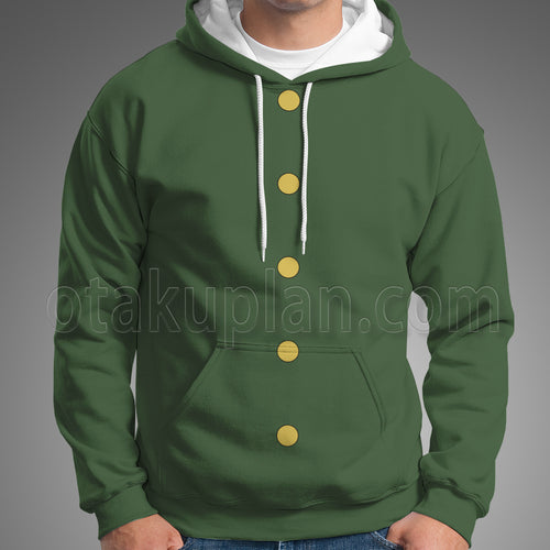 Anime Noriaki Kakyoin Green Uniform Cosplay Hoodie