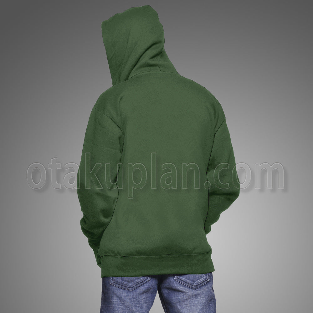 Anime Noriaki Kakyoin Green Uniform Cosplay Hoodie