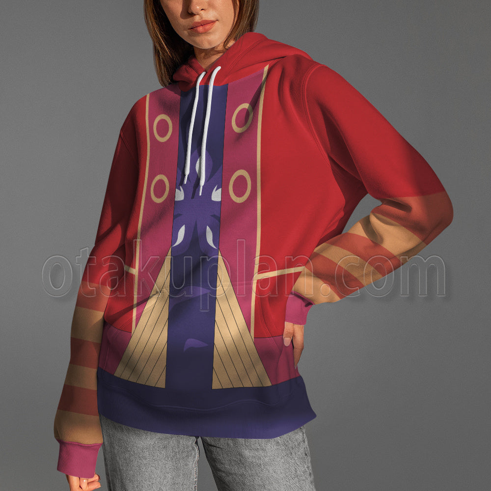 Anime Phantom Blood Bloody Stream Cover Joseph Joestar Red Cosplay Hoodie