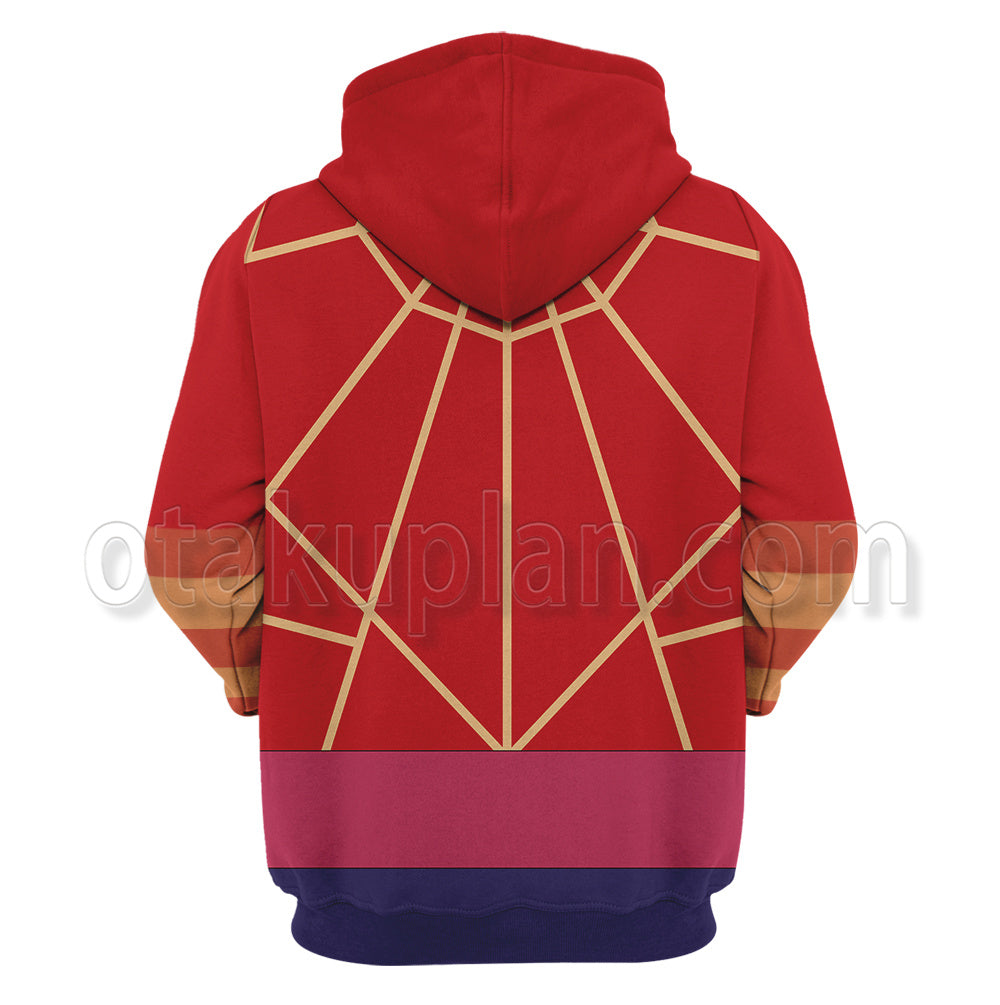 Anime Phantom Blood Bloody Stream Cover Joseph Joestar Red Cosplay Hoodie
