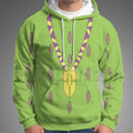 Anime Rohan Kishibe Green Cosplay Hoodie