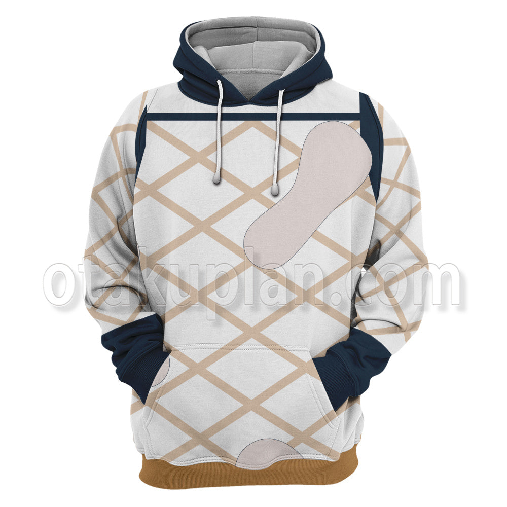 Anime Stone Ocean Narc Anastasia Blue Cosplay Hoodie