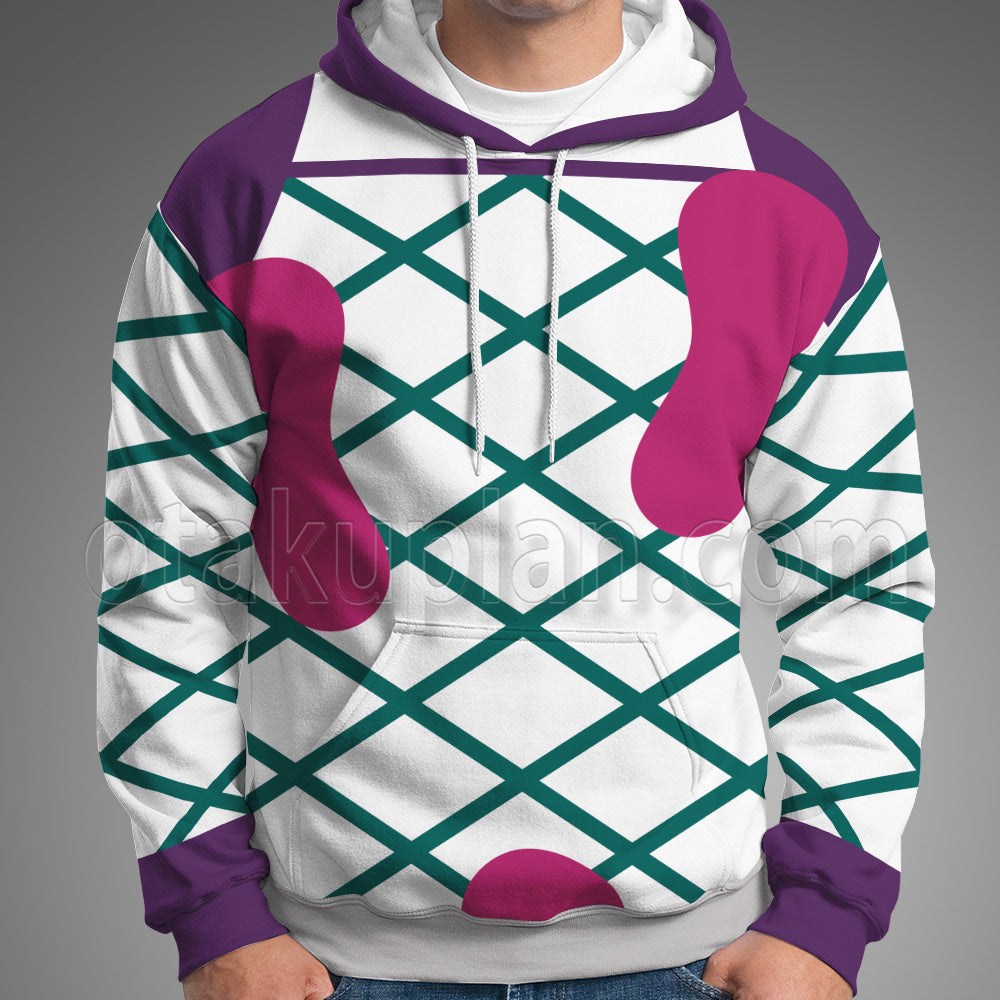 Anime Stone Ocean Narciso Anasui Cosplay Hoodie
