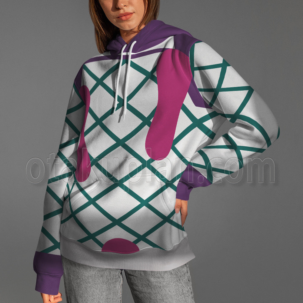 Anime Stone Ocean Narciso Anasui Cosplay Hoodie