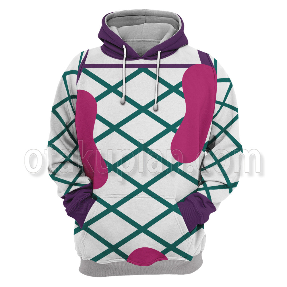 Anime Stone Ocean Narciso Anasui Cosplay Hoodie