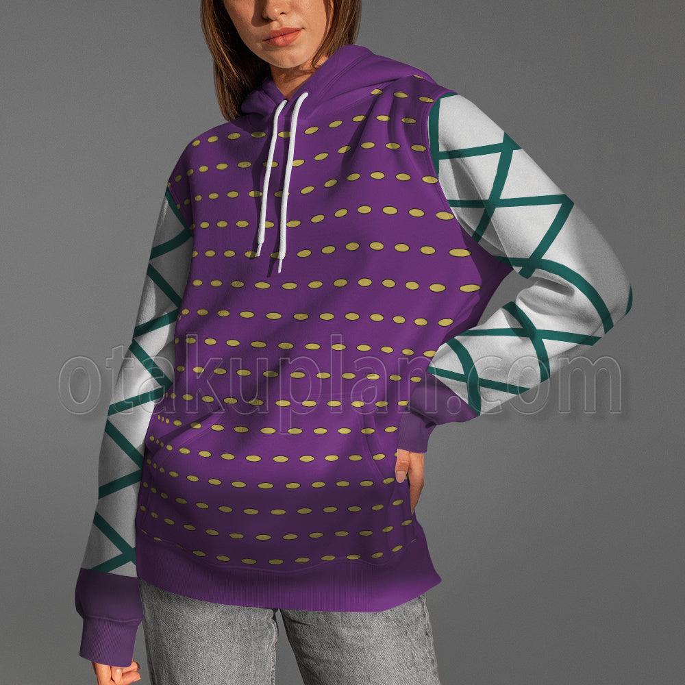 Anime Stone Ocean Narciso Anasui Female Cosplay Hoodie