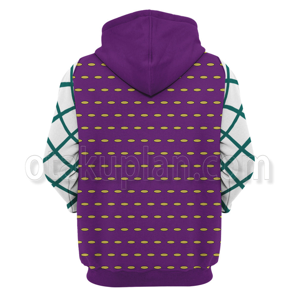 Anime Stone Ocean Narciso Anasui Female Cosplay Hoodie