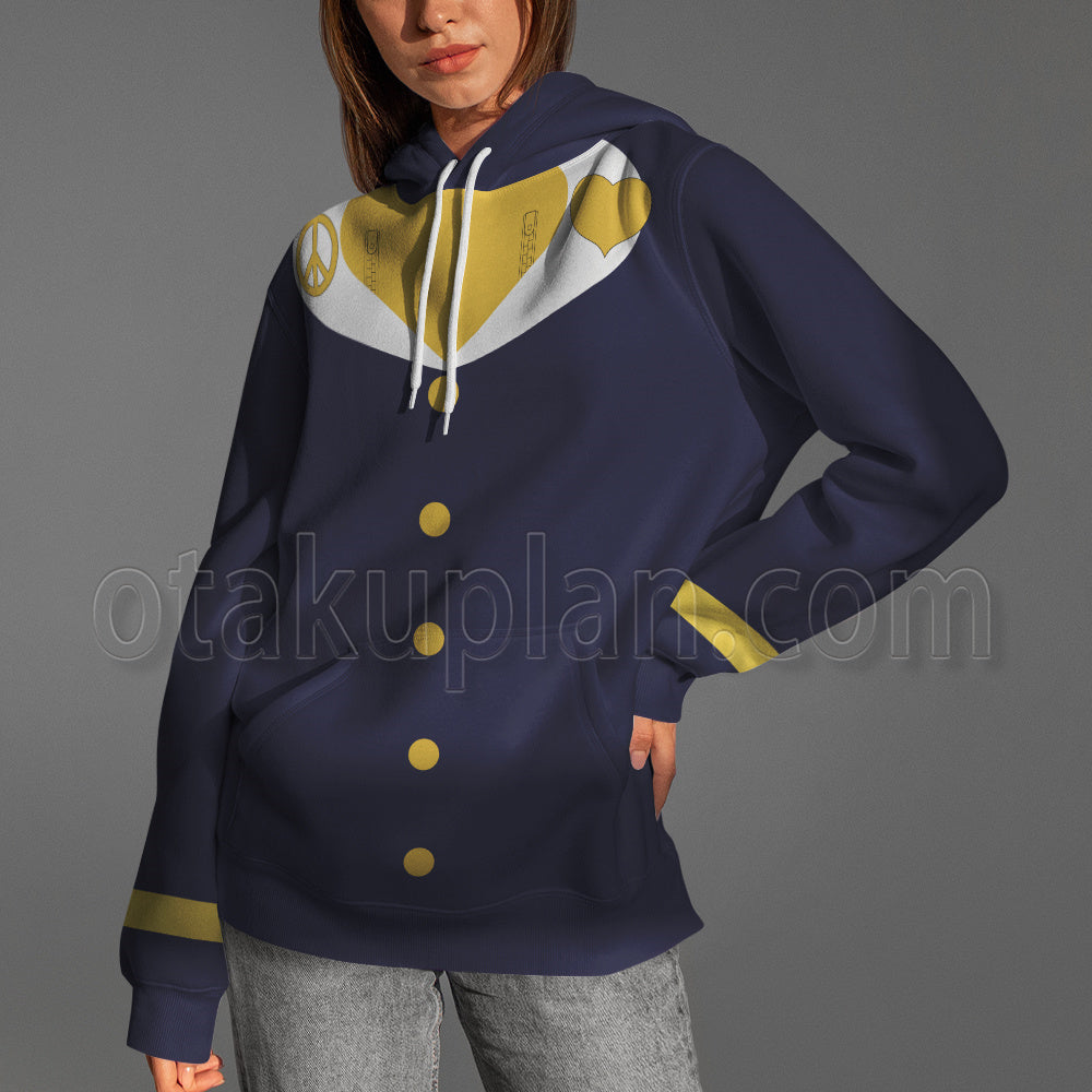 Anime Unbreakble Diamond Josuke Higashikata Gender Transition Cosplay Hoodie