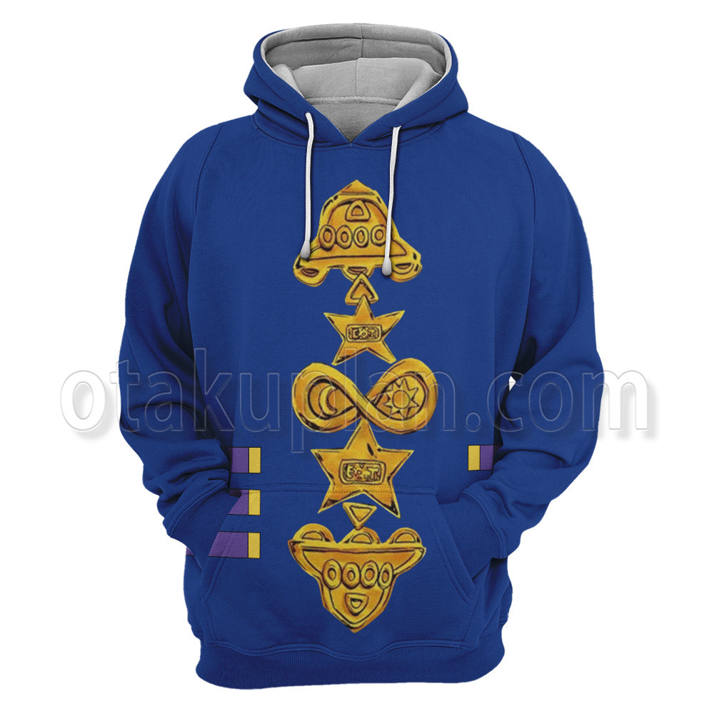 Anime Unbreakble Diamond Mikitaka Hazekura Alien Cosplay Hoodie