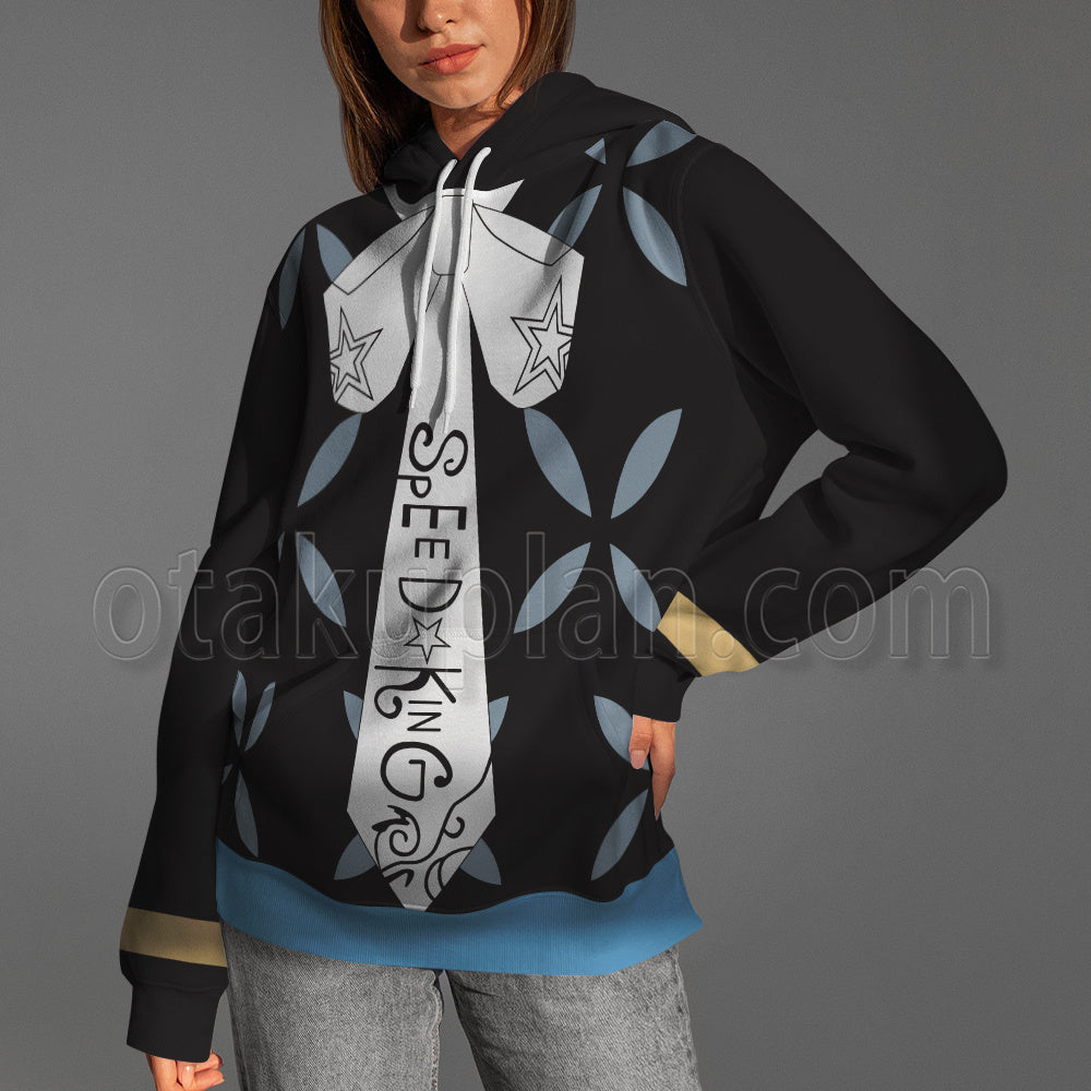 Anime Unbreakble Diamond Yuya Fungami Highway Star Cosplay Hoodie